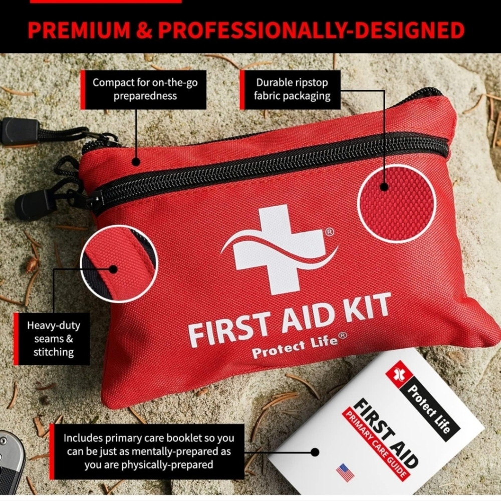 100 Pcs First Aid Kit for Home - Picture 5 of 7